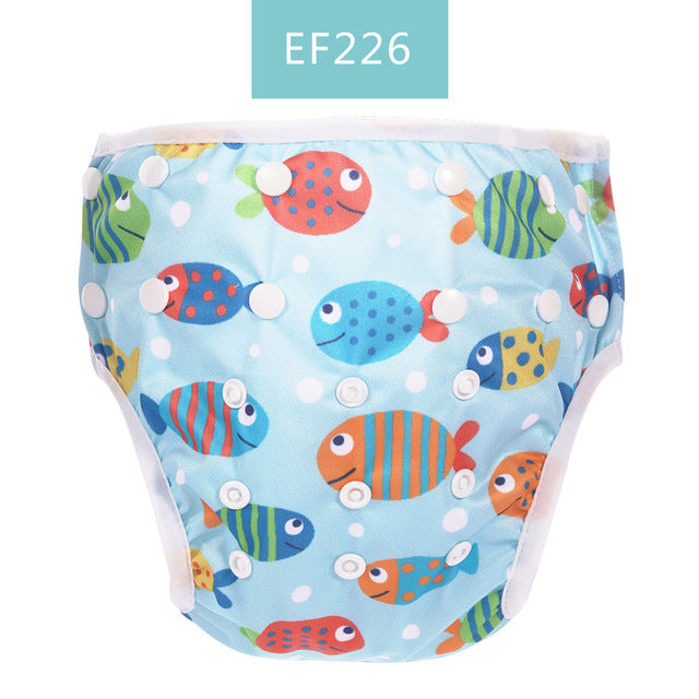 Happy Flute 1pc Baby Summer Waterproof Adjustable Cloth Diapers Pool P –  happyflute
