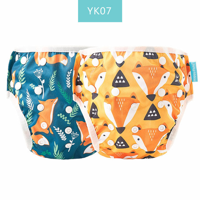 Unisex One Size Waterproof Adjustable Swim Diaper Pool Pant 10 40 Lbs Swim Diaper Baby Reusable