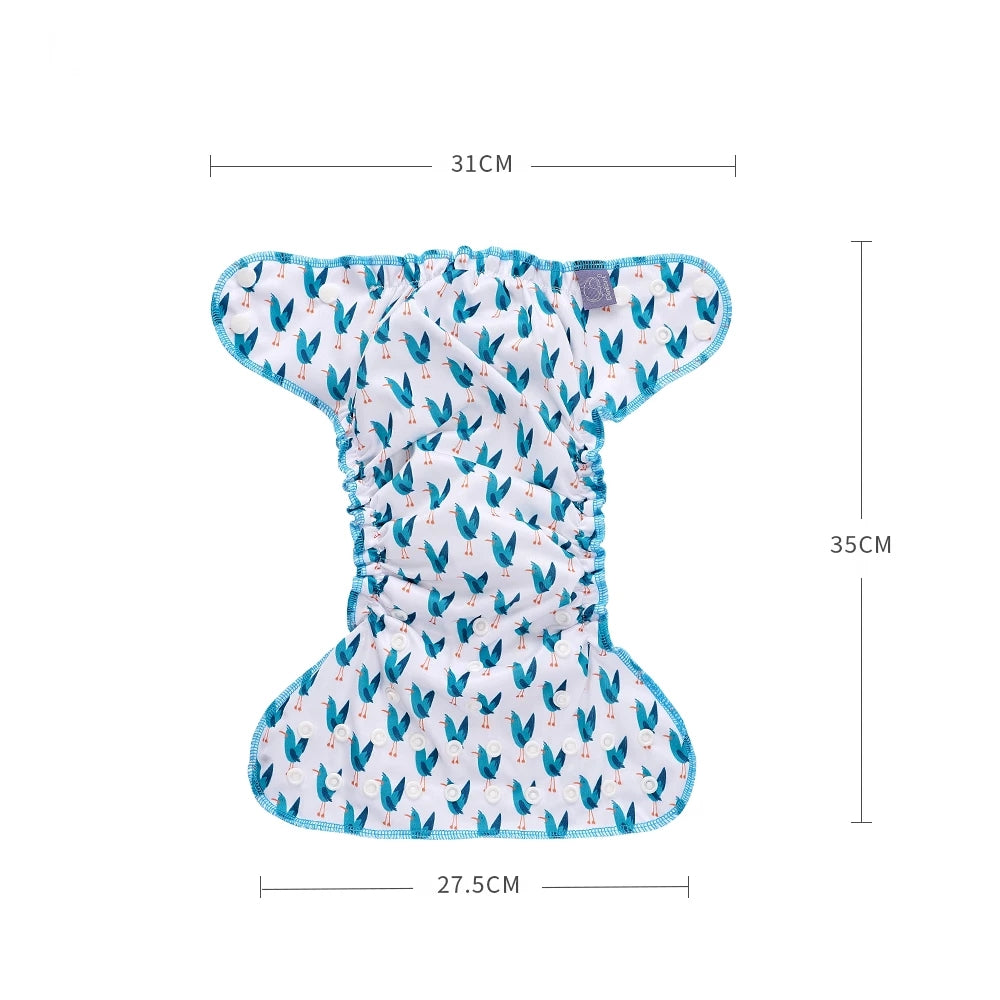 HappyFlute Heavy Wetter AI2 Snap Insert Bamboo Cotton&Velour